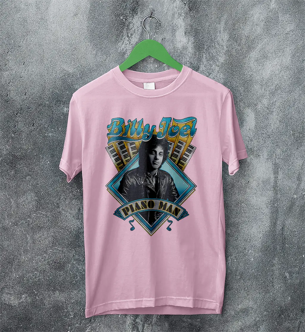 Piano Man T-Shirt Billy Joel Shirt Pop Music Rock and Roll to Me Merch