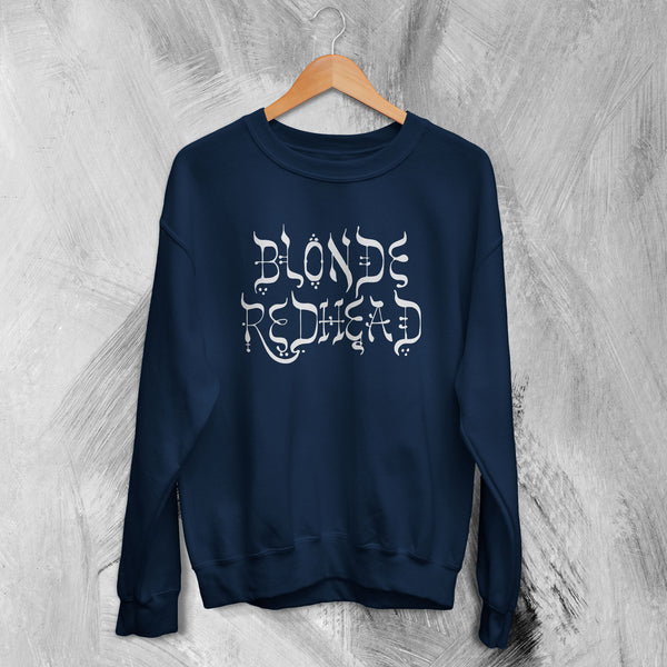 Blonde Redhead Sweatshirt Indie Band Sweater Penny Sparkle Shirt Alt Rock