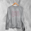 Blonde Redhead Sweatshirt Indie Band Sweater Penny Sparkle Shirt Alt Rock