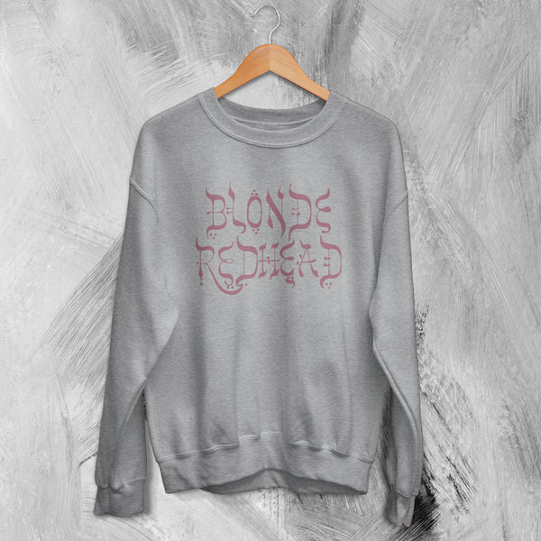 Blonde Redhead Sweatshirt Indie Band Sweater Penny Sparkle Shirt Alt Rock