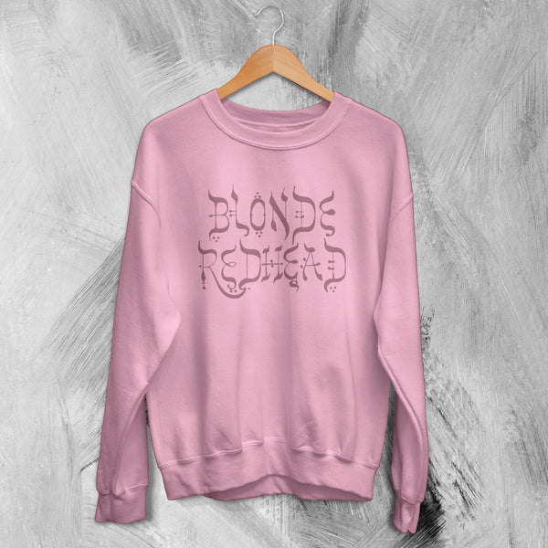 Blonde Redhead Sweatshirt Indie Band Sweater Penny Sparkle Shirt Alt Rock