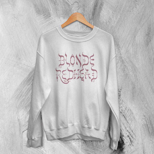 Blonde Redhead Sweatshirt Indie Band Sweater Penny Sparkle Shirt Alt Rock