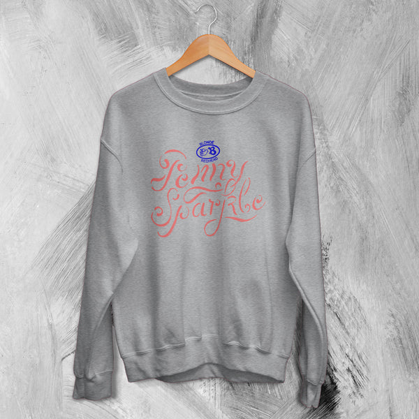 Blonde Redhead Sweatshirt Indie Band Sweater Penny Sparkle Shirt Tour