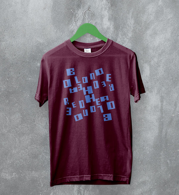 Blonde Redhead T-Shirt Indie Band Tee 3 O'Clock Shirt Album Logo