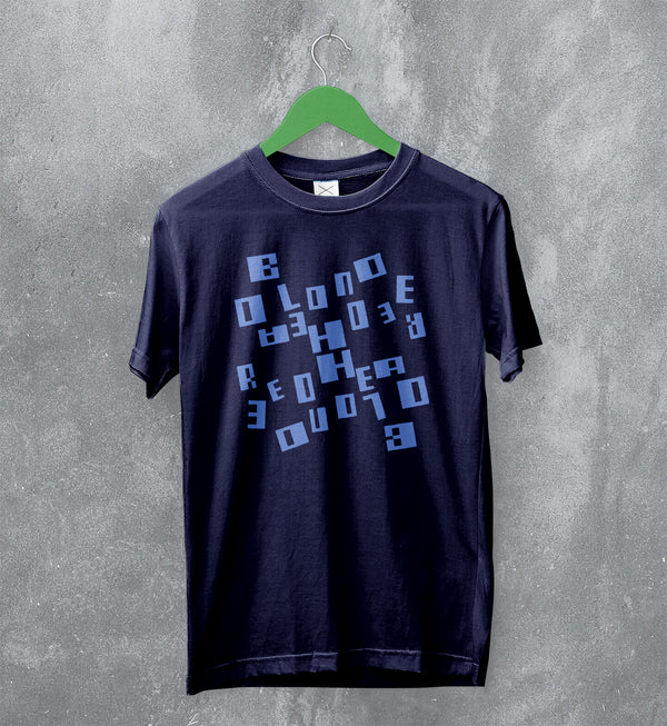 Blonde Redhead T-Shirt Indie Band Tee 3 O'Clock Shirt Album Logo