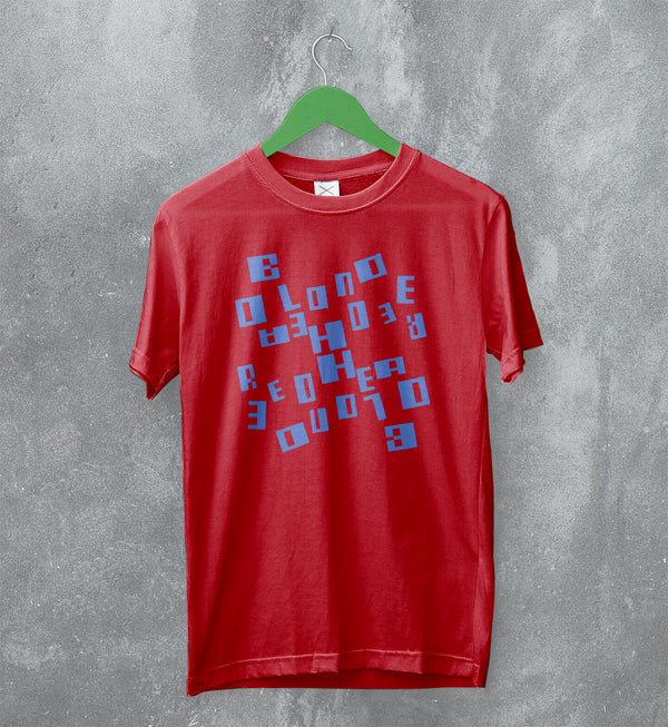 Blonde Redhead T-Shirt Indie Band Tee 3 O'Clock Shirt Album Logo