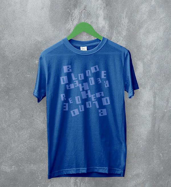 Blonde Redhead T-Shirt Indie Band Tee 3 O'Clock Shirt Album Logo