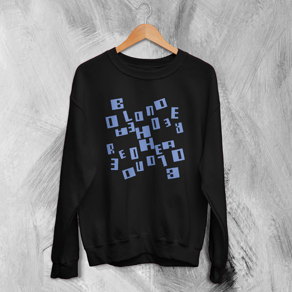 Blonde Redhead Sweatshirt Indie Band Sweater 3 O'Clock Shirt Album Logo