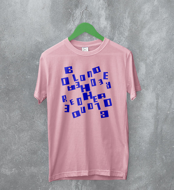 Blonde Redhead T-Shirt Indie Band Tee 3 O'Clock Shirt Album Logo
