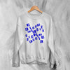 Blonde Redhead Sweatshirt Indie Band Sweater 3 O'Clock Shirt Album Logo