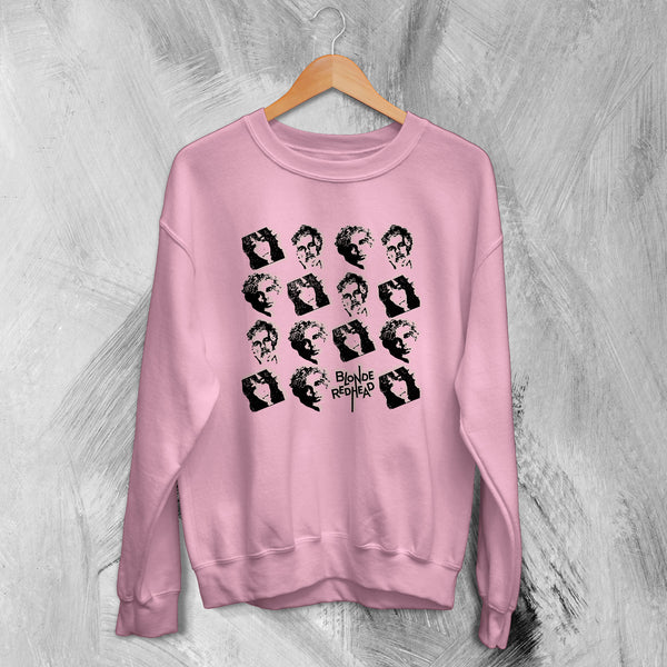 Blonde Redhead Sweatshirt 3 O'Clock Sweater Vintage Tour Shirt Aesthetic