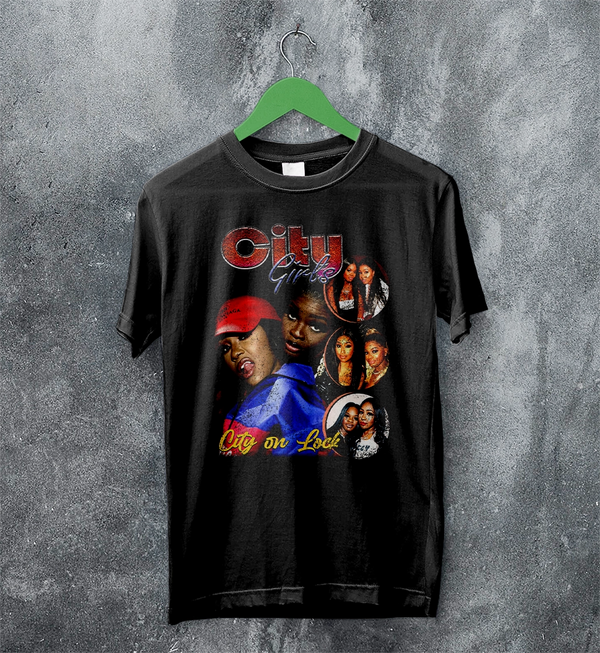 City Girls City On Lock T-Shirt Hip Hop City Girls Shirt Music Bootleg Tee
