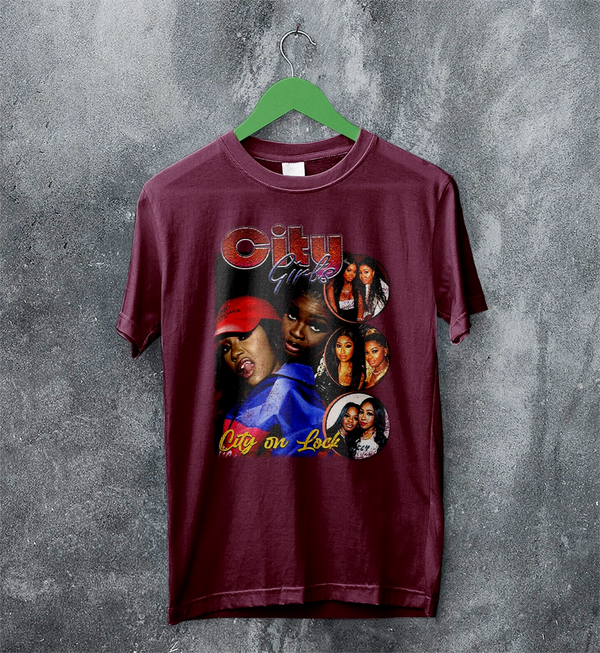 City Girls City On Lock T-Shirt Hip Hop City Girls Shirt Music Bootleg Tee