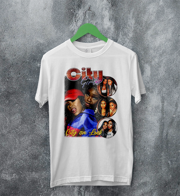 City Girls City On Lock T-Shirt Hip Hop City Girls Shirt Music Bootleg Tee