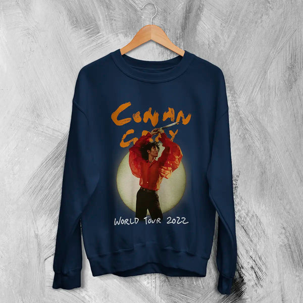 Conan Gray World Tour Sweatshirt 2022 Conan Gray Shirt Music Concert Merch