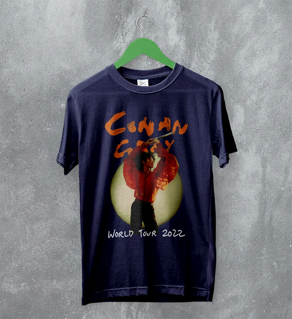 Conan Gray World Tour T-Shirt 2022 Conan Gray Shirt Music Concert Merch