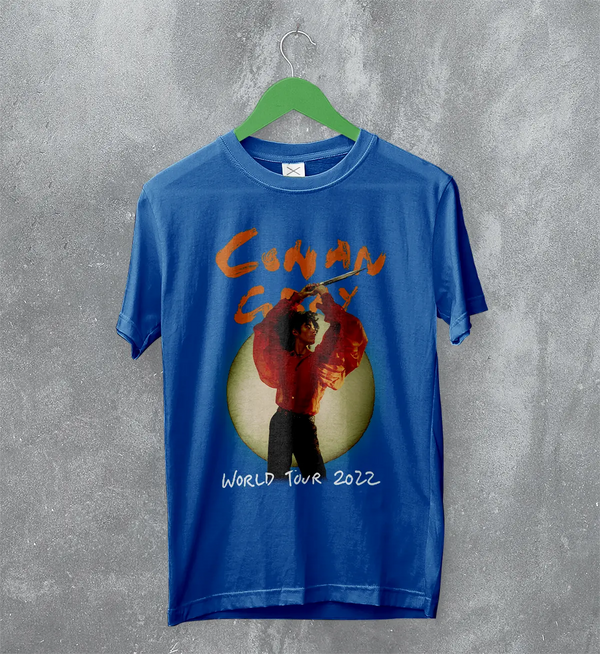 Conan Gray World Tour T-Shirt 2022 Conan Gray Shirt Music Concert Merch
