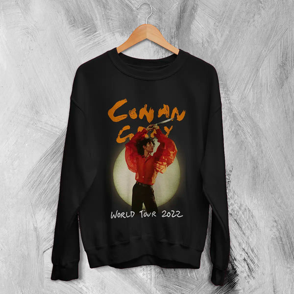 Conan Gray World Tour Sweatshirt 2022 Conan Gray Shirt Music Concert Merch