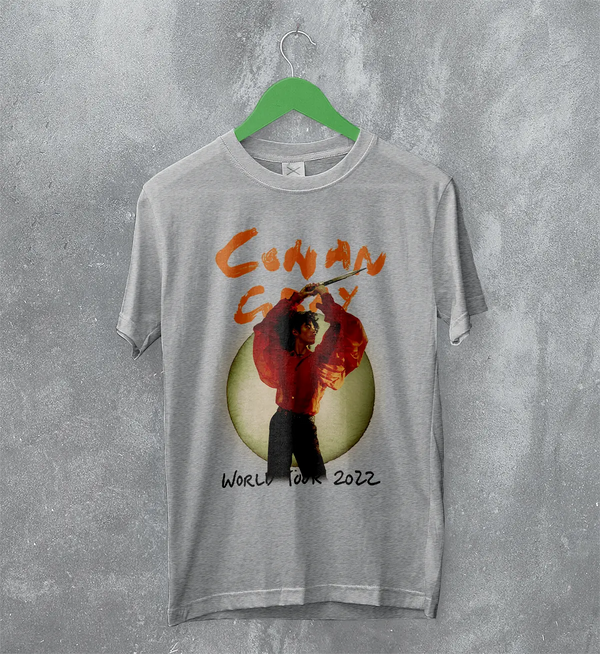Conan Gray World Tour T-Shirt 2022 Conan Gray Shirt Music Concert Merch