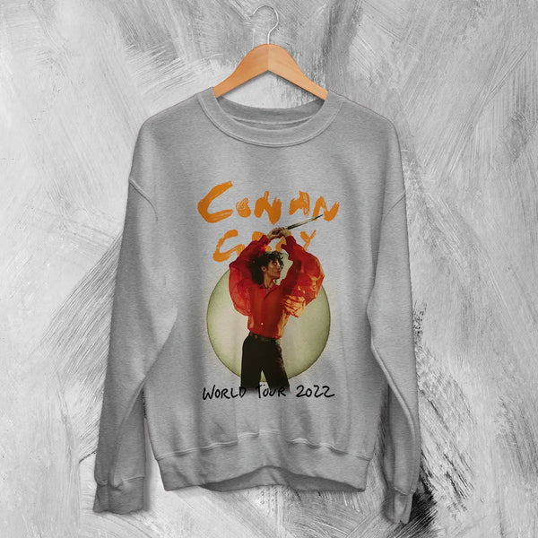 Conan Gray World Tour Sweatshirt 2022 Conan Gray Shirt Music Concert Merch