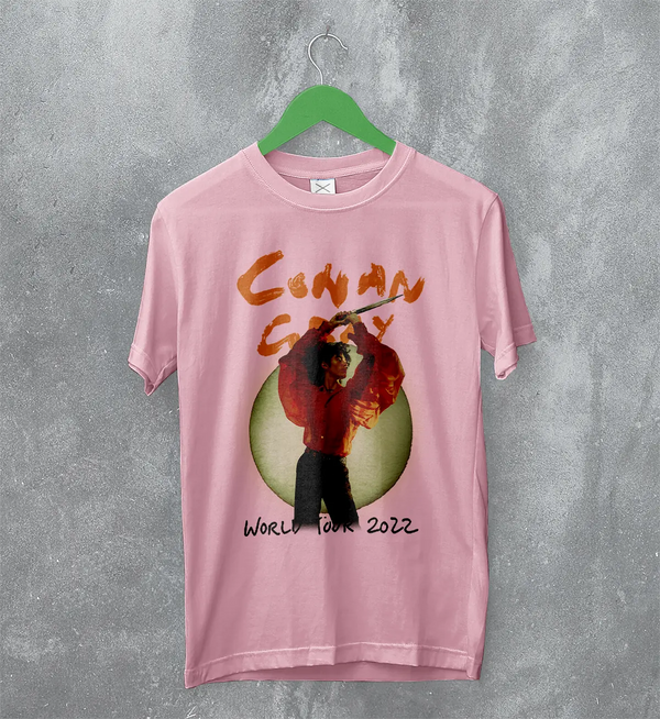 Conan Gray World Tour T-Shirt 2022 Conan Gray Shirt Music Concert Merch