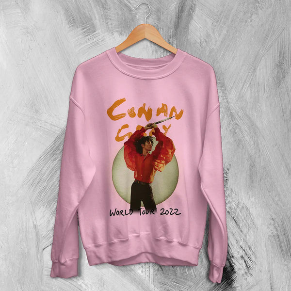 Conan Gray World Tour Sweatshirt 2022 Conan Gray Shirt Music Concert Merch