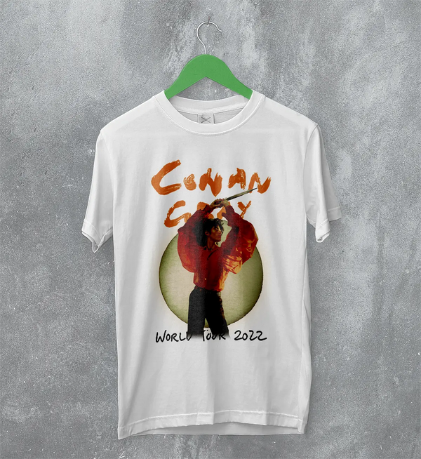 Conan Gray World Tour T-Shirt 2022 Conan Gray Shirt Music Concert Merch