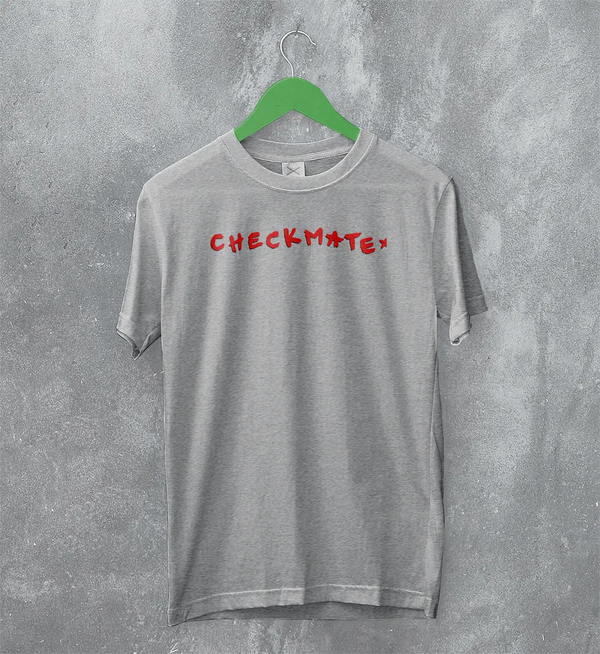 Conan Gray Checkmate T-Shirt Pop Logo Conan Gray Shirt Alt Music Merch
