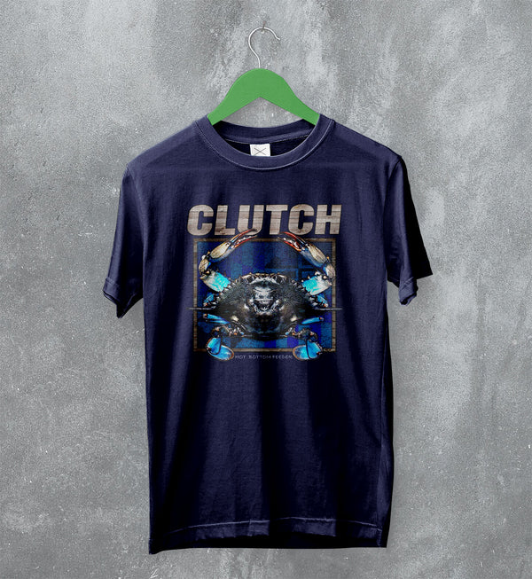 Clutch T-Shirt Hot Bottom Feeder Tee Rock Band Shirt Maryland Music Merch