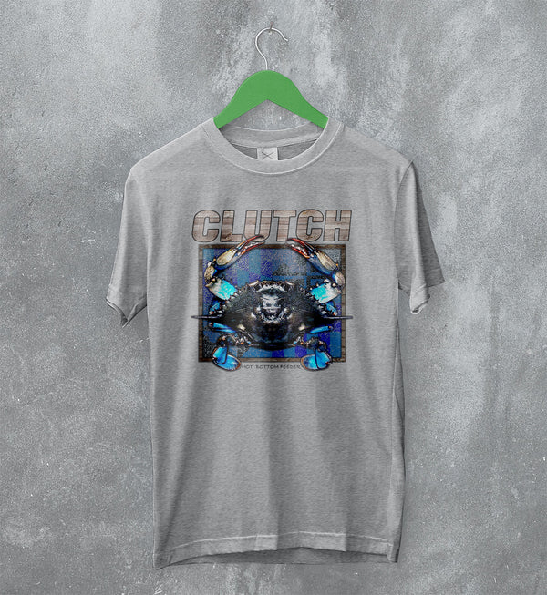 Clutch T-Shirt Hot Bottom Feeder Tee Rock Band Shirt Maryland Music Merch
