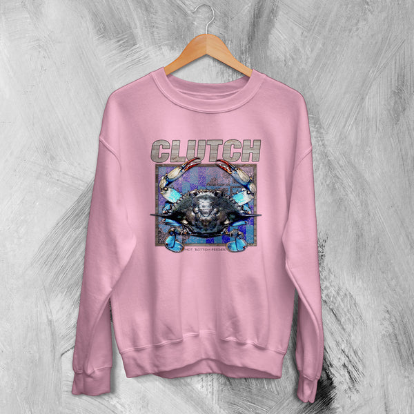 Clutch Sweatshirt Hot Bottom Feeder Sweater Rock Band Shirt Maryland