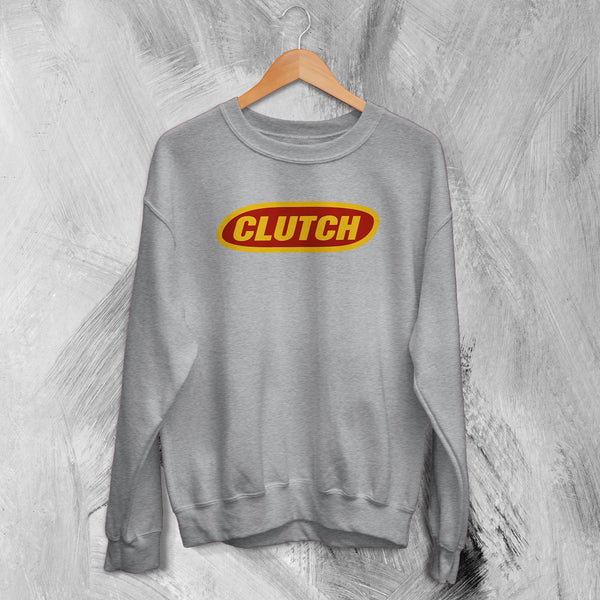 Logo Clutch Sweatshirt Hard Rock Sweater Vintage Fan Band Shirt Music