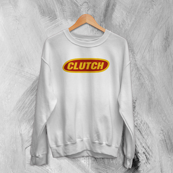 Logo Clutch Sweatshirt Hard Rock Sweater Vintage Fan Band Shirt Music
