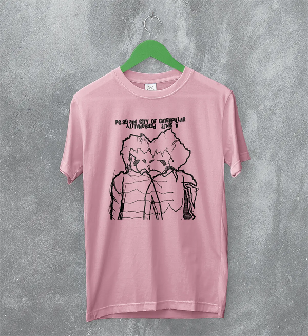 City of Caterpillar T-Shirt A Split Personality Shirt Album Emo Music Merch