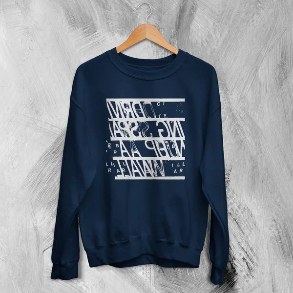 City of Caterpillar Sweatshirt Driving Spain up a Wall Shirt Vintage Album Music Merch