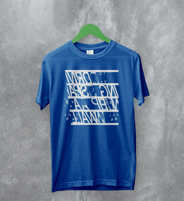 City of Caterpillar T-Shirt Driving Spain up a Wall Shirt Vintage Album Music Merch