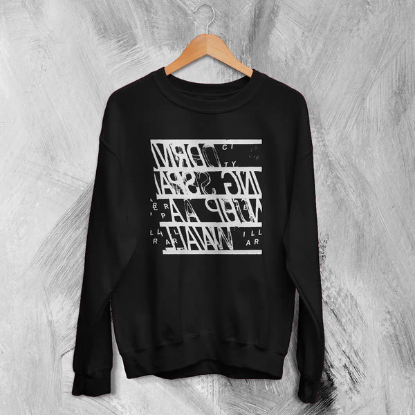 City of Caterpillar Sweatshirt Driving Spain up a Wall Shirt Vintage Album Music Merch