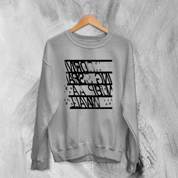 City of Caterpillar Sweatshirt Driving Spain up a Wall Shirt Vintage Album Music Merch