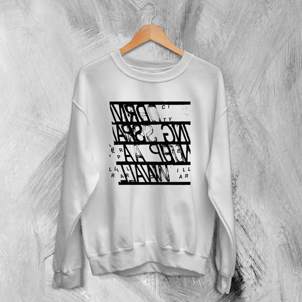 City of Caterpillar Sweatshirt Driving Spain up a Wall Shirt Vintage Album Music Merch