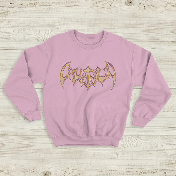 Cavetown Logo Sweatshirt Indie Bat Cavetown Shirt Gentle Ukulele Music Merch