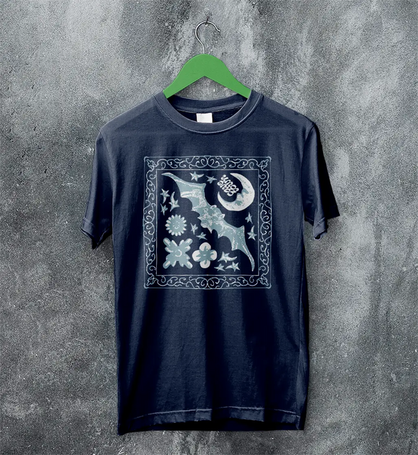 Cavetown T-Shirt Dark Bat Moon Shirt Indie Rock Cavetown Music Merch