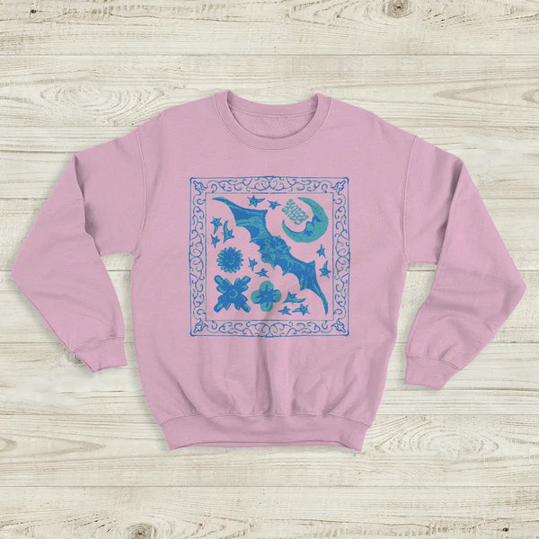 Cavetown Sweatshirt Dark Bat Moon Shirt Indie Rock Cavetown Music Merch