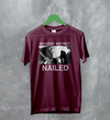 Deviated Instinct Nailed T-Shirt Extreme Metal Album Deviated Instinct Shirt