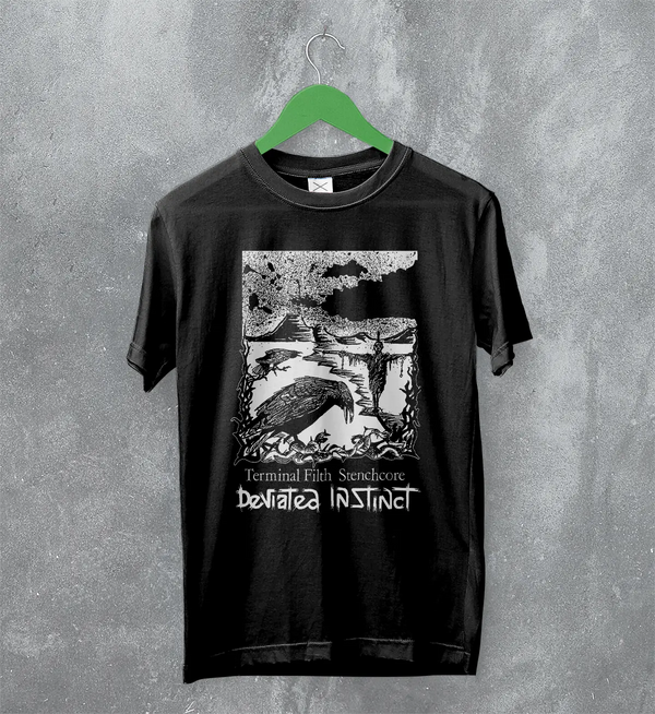 Deviated Instinct Terminal Filth Stenchcore T-Shirt Metal Music Deviated Instinct Shirt