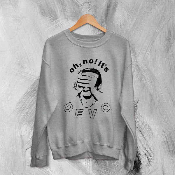 Devo Sweatshirt Oh, No! It's Sweater New Wave Shirt Album 80s Band