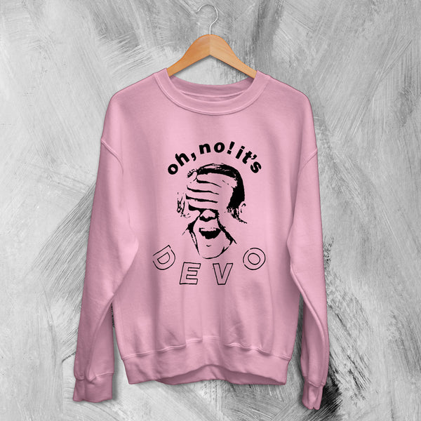 Devo Sweatshirt Oh, No! It's Sweater New Wave Shirt Album 80s Band