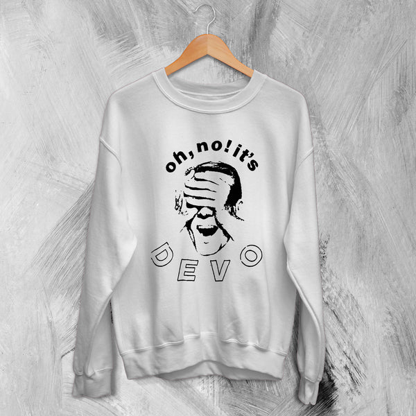 Devo Sweatshirt Oh, No! It's Sweater New Wave Shirt Album 80s Band