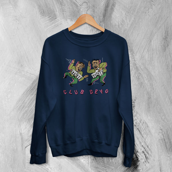 Devo Sweatshirt Tour Concert Sweater Club Devo Shirt New Wave Band