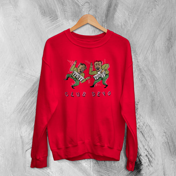 Devo Sweatshirt Tour Concert Sweater Club Devo Shirt New Wave Band