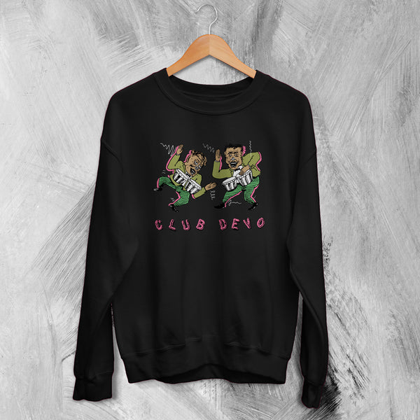 Devo Sweatshirt Tour Concert Sweater Club Devo Shirt New Wave Band